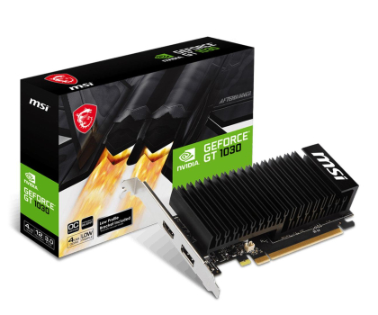 Karta graficzna MSI Karta graficzna GeForce GT 1030 4GHD4 LP OC 4GD DR4 64BIT DP/HDMI GEFORCE GT 1030 4GHD4 LP OC